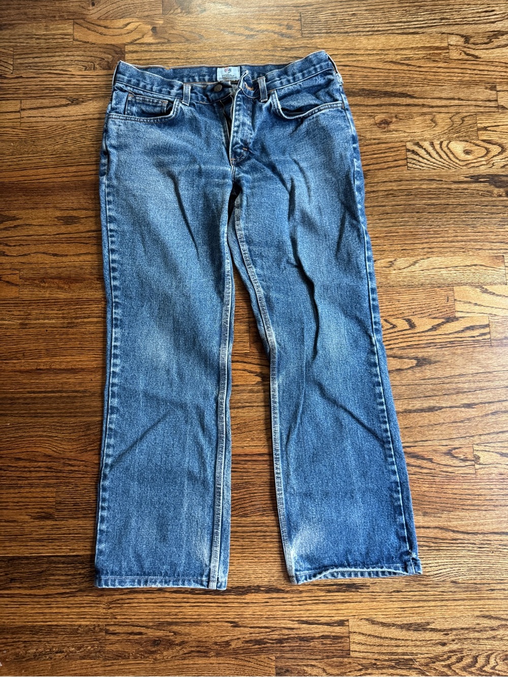 Women’s Bootcut Jeans in Classic Blue Denim